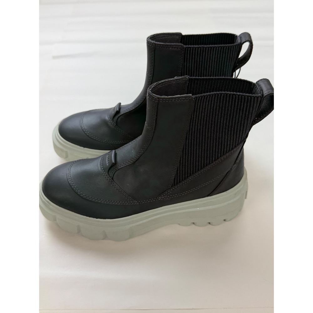 New Womens Sorel Caribou X Chelsea Waterproof Leather Boots Shoes Size 7